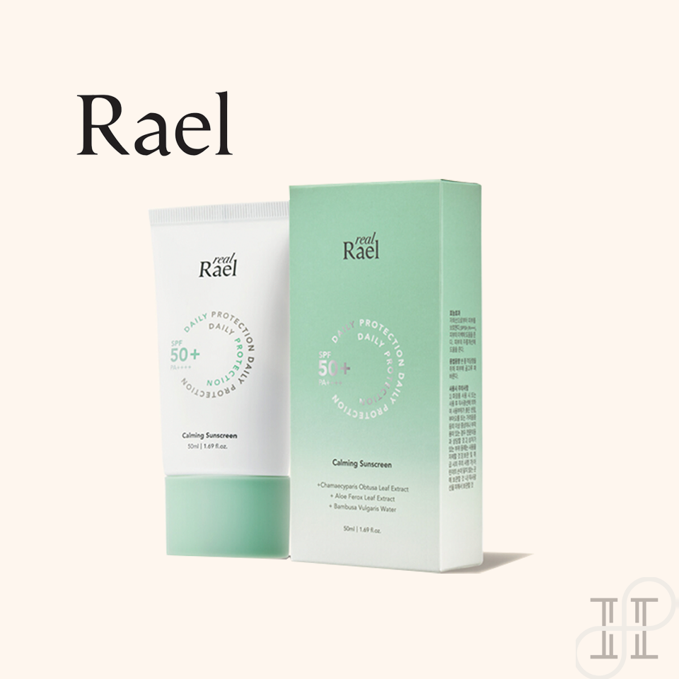 _Vegan_ Korea Rael Daily Calming Sunscreen SPF 50_ PA_____